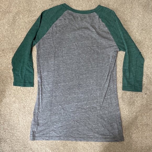 Adidas Portland Timbers 3/4 Sleeve Raglan Graphic Shirt Size M - Picture 2 of 4